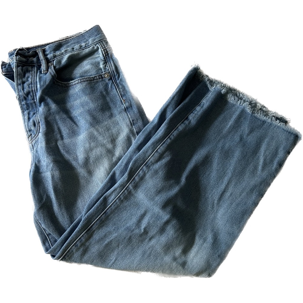 American Eagle Wide-Leg Crop Jeans